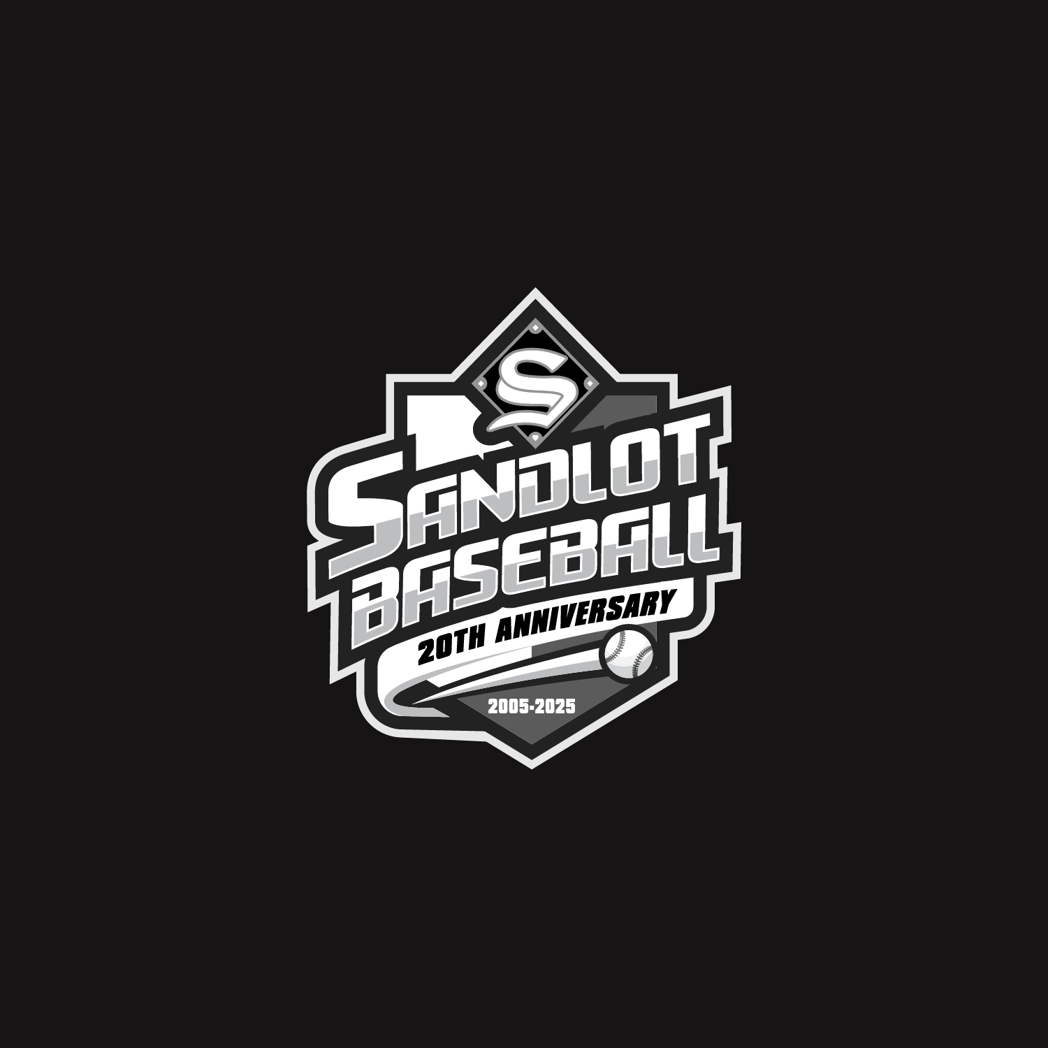 20 years Baseball Organization_logo_280125_(SN)-01